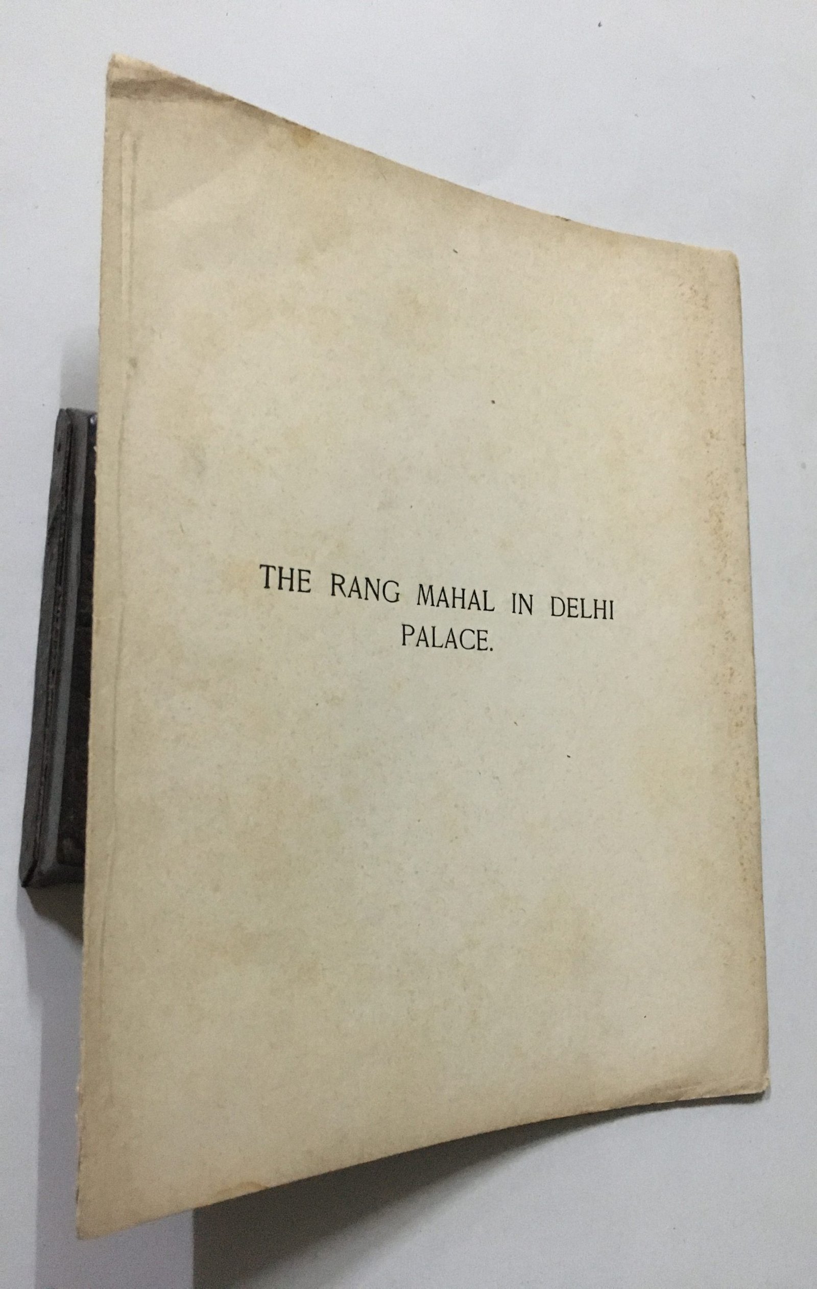 Tucker, R. Froude: The Rang Mahal In Delhi Palace. 1940's.