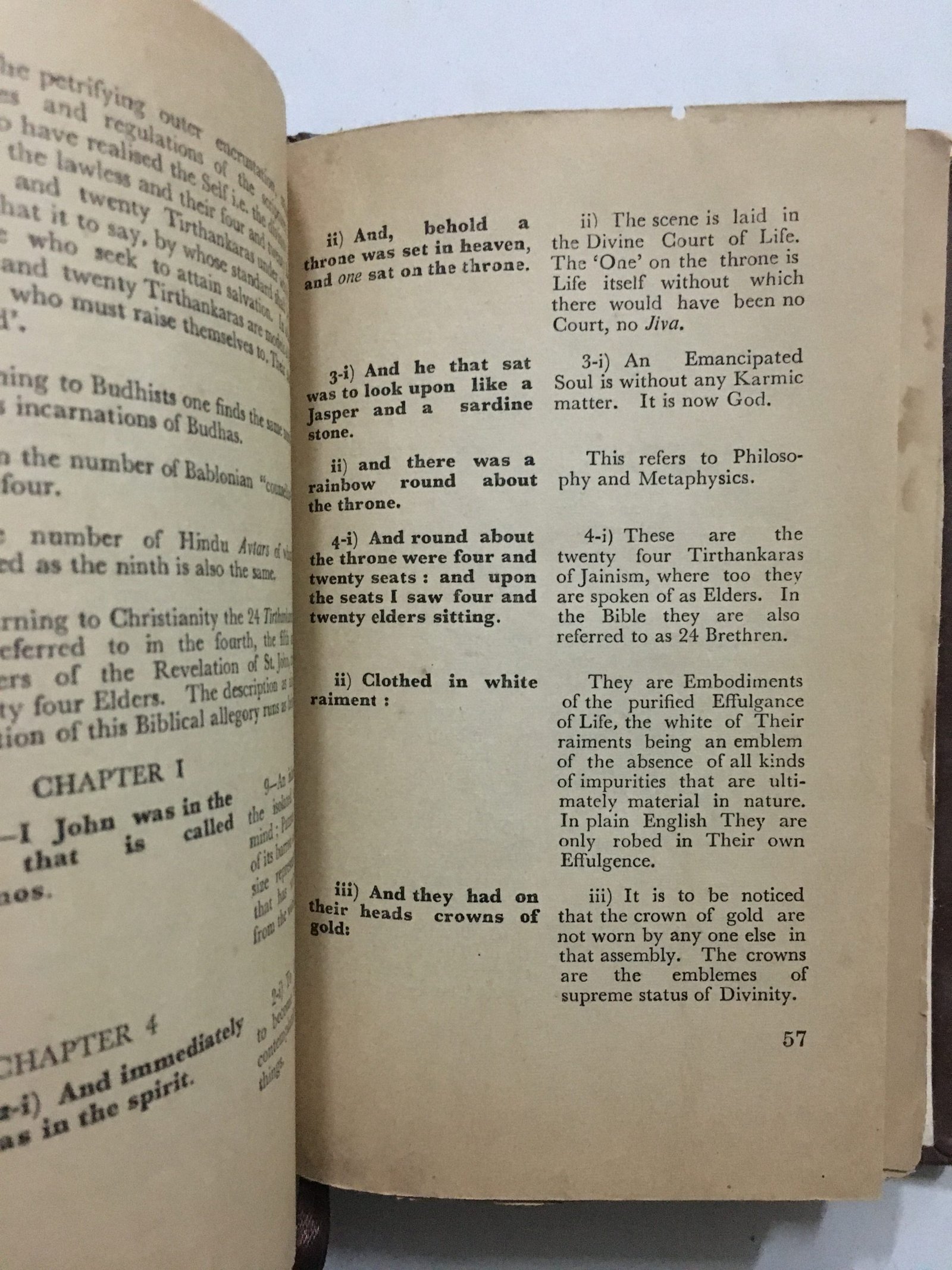 Jain, Khub Chand: A Peep Into Jainism. Part 1. All India Digambar Jain Parishad, 1963 - Image 6