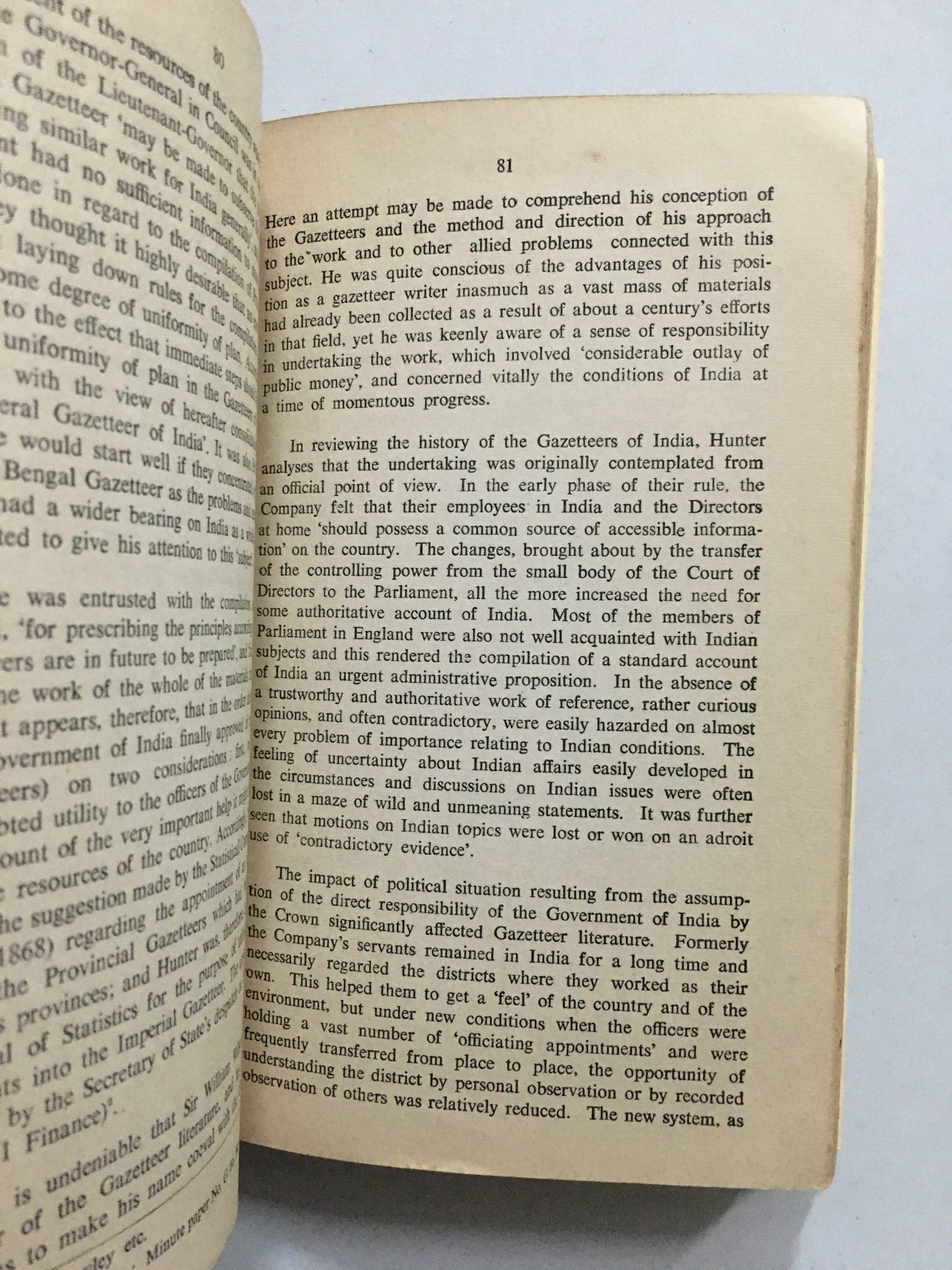 Chaudhuri, S. R: History Of The Gazetteers Of India. 1964 - Image 6