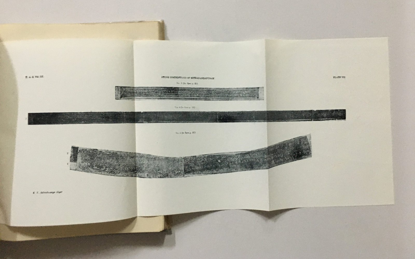 Rao, T. A. Gopinatha: Travancore Archaeological Series. 6 Volumes. 1988 - Image 8