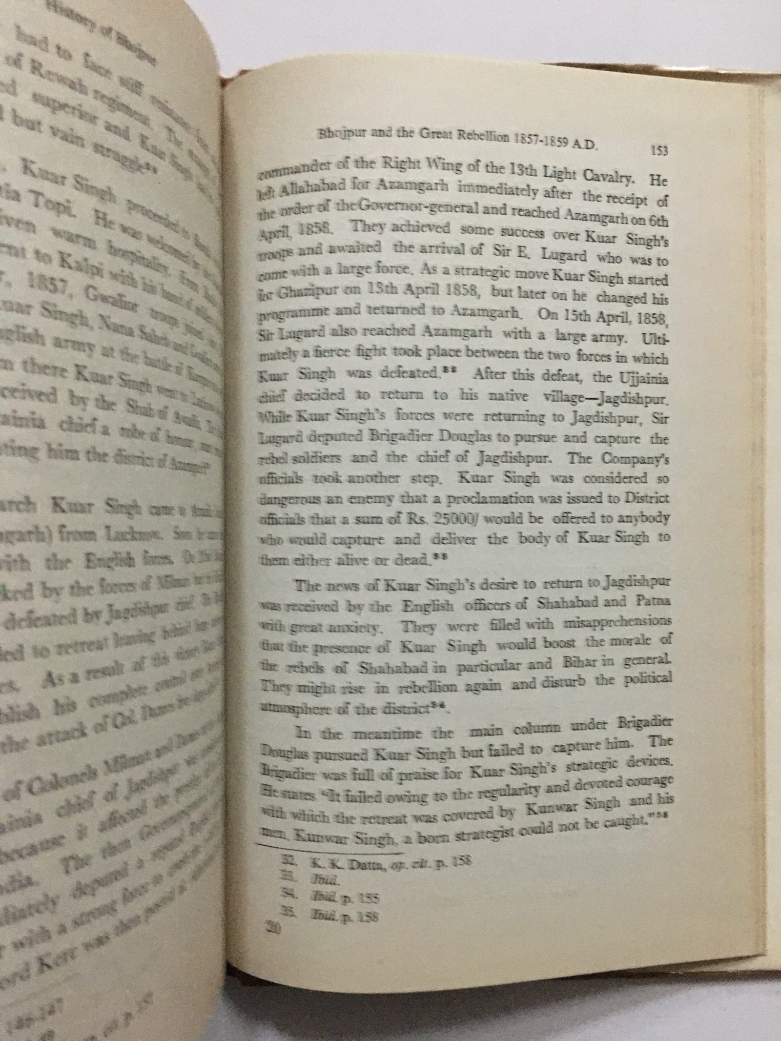 Prasad, Rajiva Nain: History Of Bhojpur 1320-1860 A.D. 1987 - Image 5