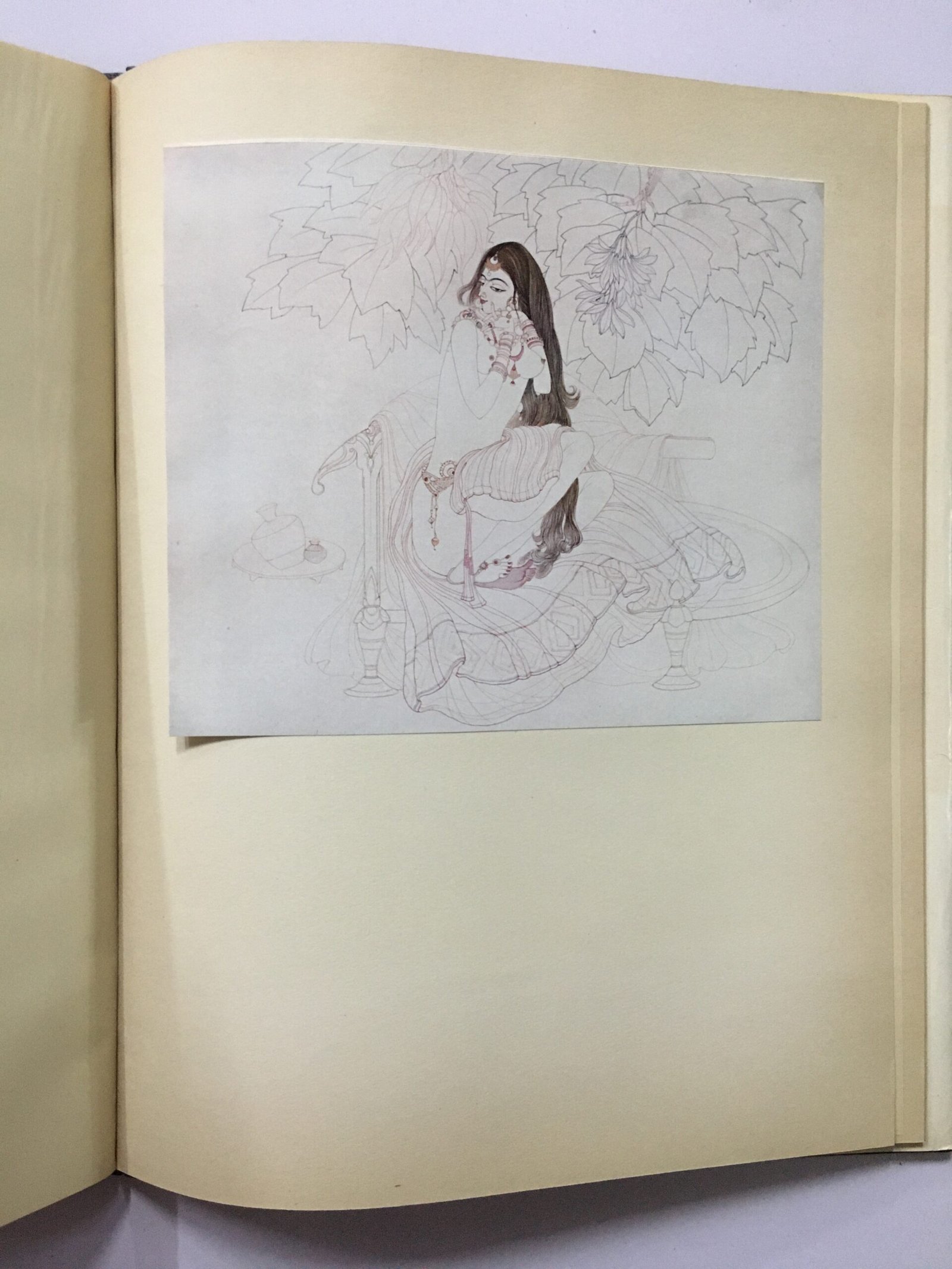 CHUGHTAI'S INDIAN PAINTINGS. 35 Plates. Dhoomi Mal, 1951. Folio - Image 9