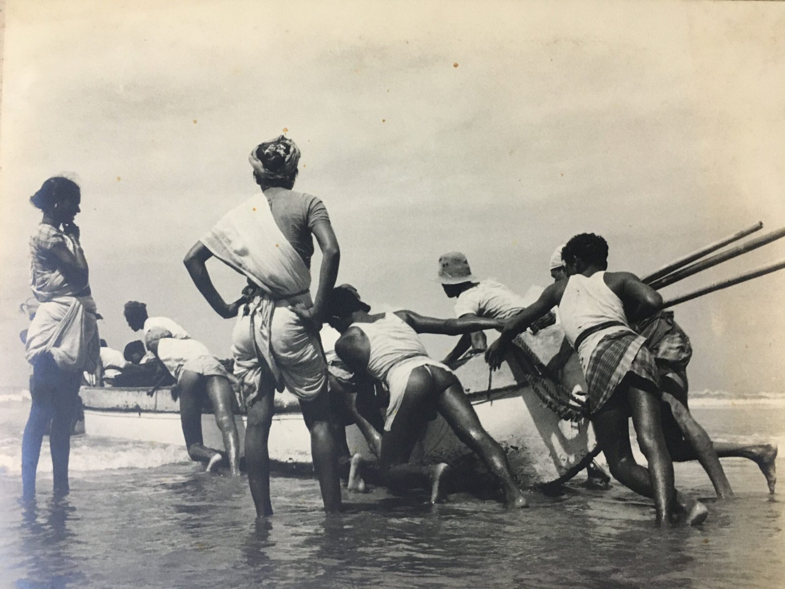 "Men Must Work" Original B.K Dilwali Photograph