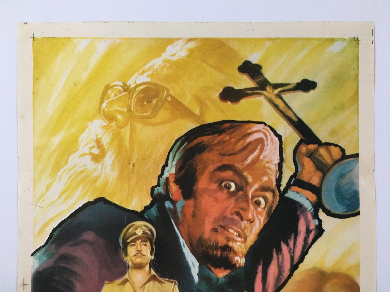 1978 Bollywood Poster DEVATA Movie. Sanjeev Kumar Shabana Azmi - Image 3