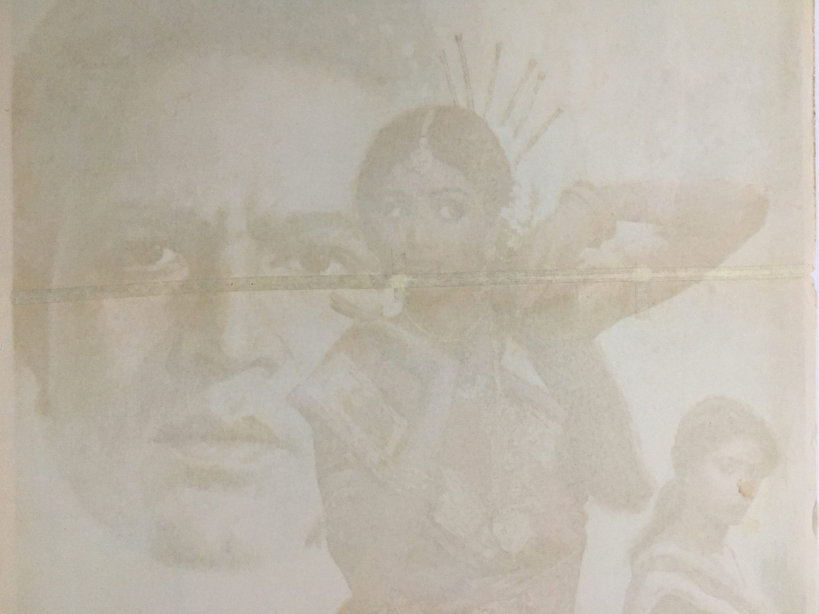 1987 Bollywood Poster NAZRANA Rajesh Khanna, Smita, Sridevi 30in x 40in - Image 4