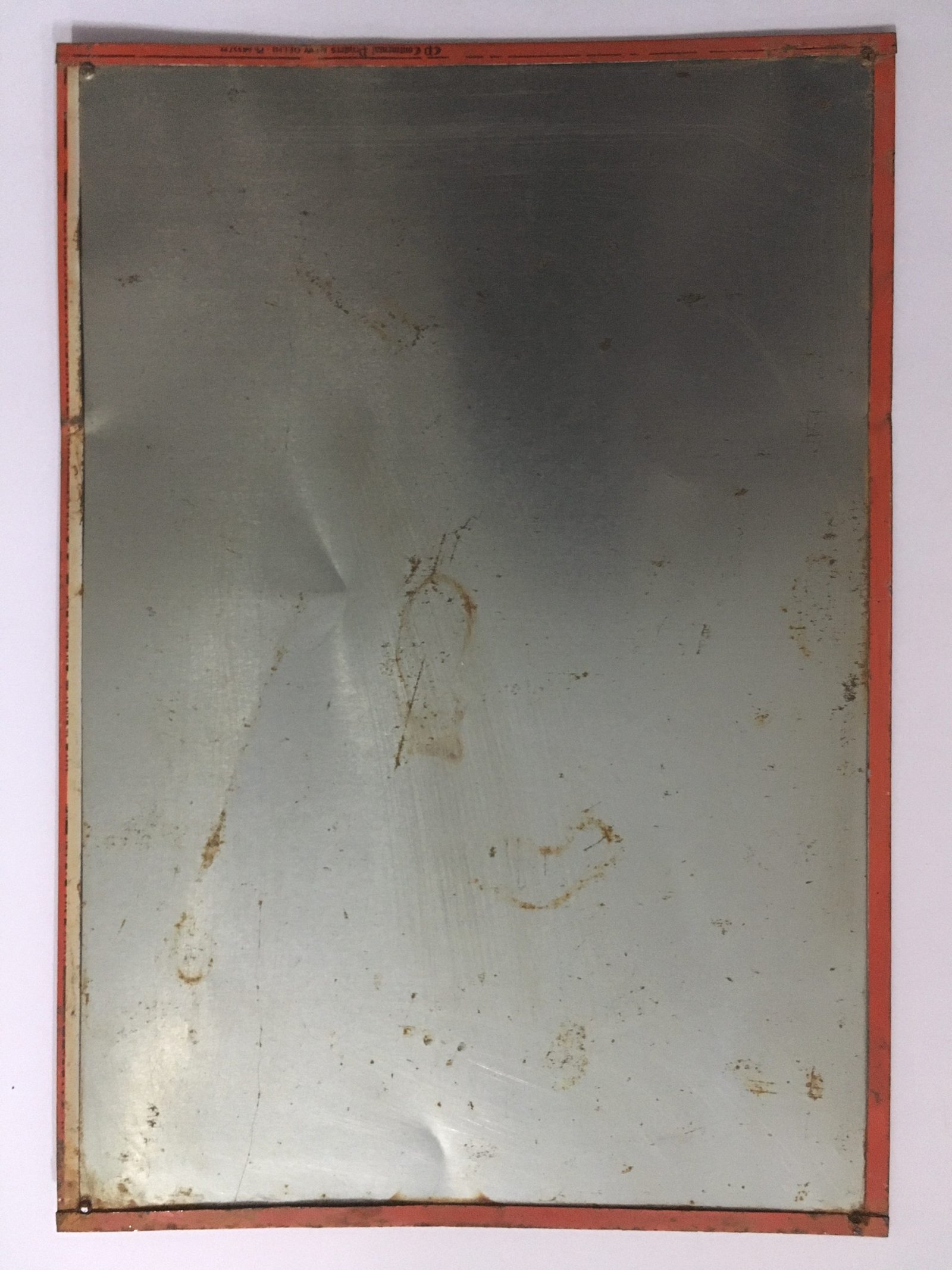 Vintage Tin Sign GALLANT TWIN BLADE SHAVING 8.75in x 12.50in - Image 5